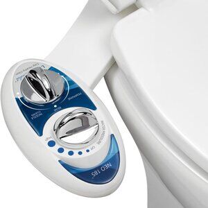 New LUXE Bidet NEO 185 - Dual Nozzle, Self-Cleaning, Non-Electric Bidet Attachme